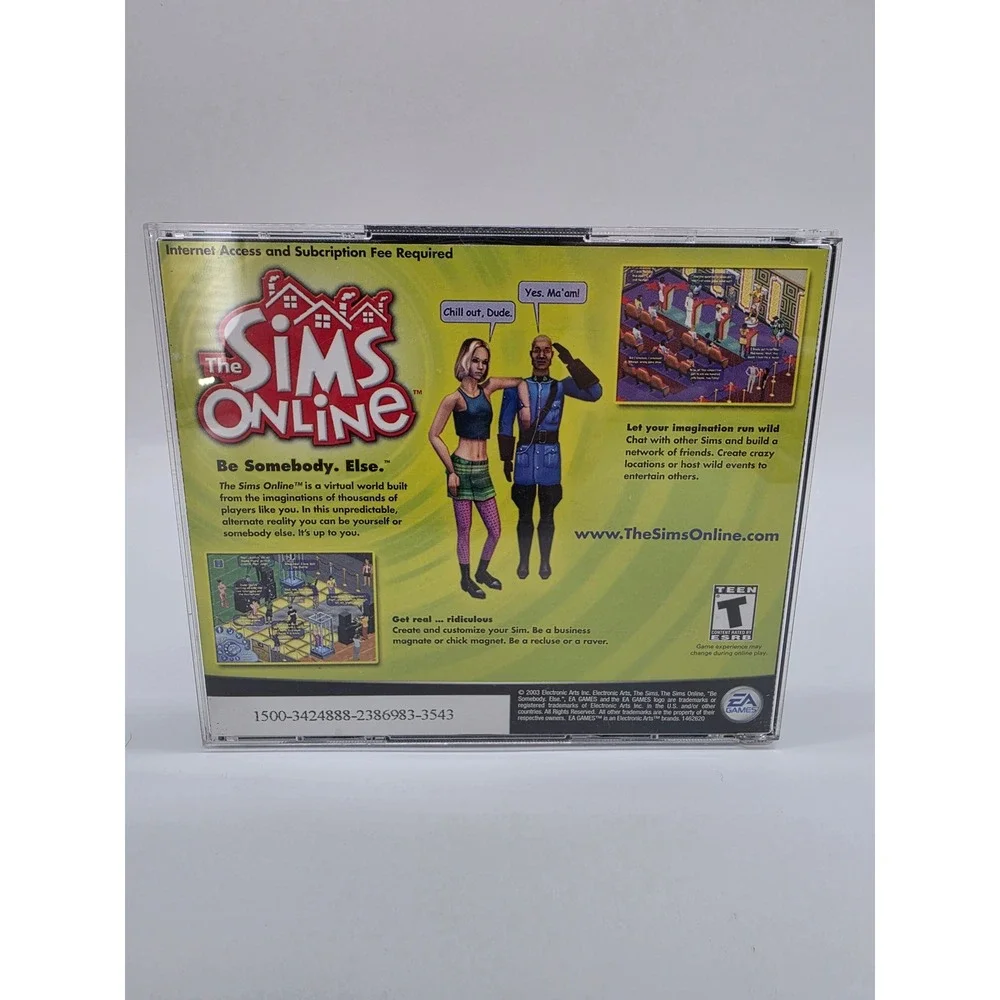 The Sims Superstar Expansion Pack PC 2003 EA Games Maxis 2-Disc Jewel Case